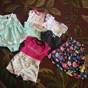 Infant size (3-6 month) 8 piece set